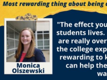 Most rewarding part of being a peer facilitator 2019-2020